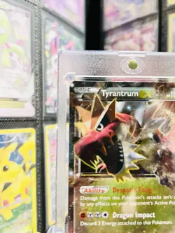 Tyrantrum EX XY70 Holo Pokemon Card Mint Condition Never Played - Image 2