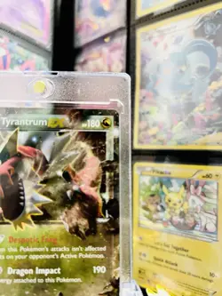 Tyrantrum EX XY70 Holo Pokemon Card Mint Condition Never Played - Image 3