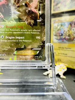 Tyrantrum EX XY70 Holo Pokemon Card Mint Condition Never Played - Image 4