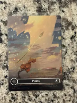 MTG Plains 0367 (Galaxy Foil) Edge Of Eternities NM - Image 1