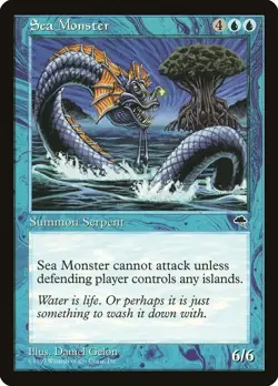 Sea Monster Tempest MTG - Image 1