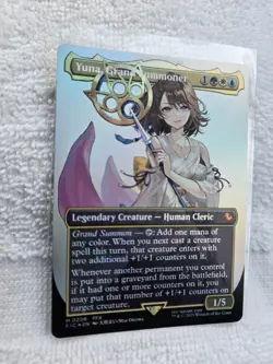 MTG Yuna, Grand Summoner Foil Borderless - Image 2