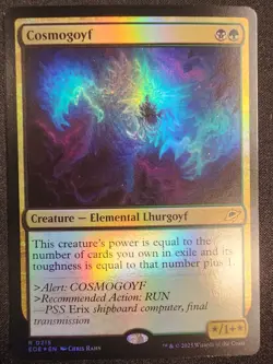 Cosmogoyf Edge of Eternities Foil 215 mtg - Image 1