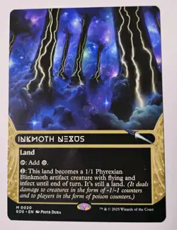 Inkmoth Nexus MTG, Edge of Eternities: Stellar Sights (EOS), Mythic Land, NM - Image 1