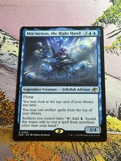 MTG - Mm'menon, the Right Hand - EOE 68 - Non Foil - NM - Image 1