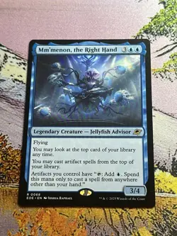 MTG - Mm'menon, the Right Hand - EOE 68 - Non Foil - NM - Image 2