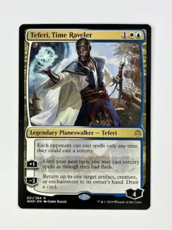 1x MTG Teferi, Time Raveler - War of the Spark - NM #221 - Image 1