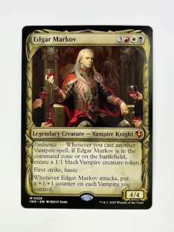 1x MTG Edgar Markov - (Showcase) - Innistrad Remastered - NM #328 - Image 1