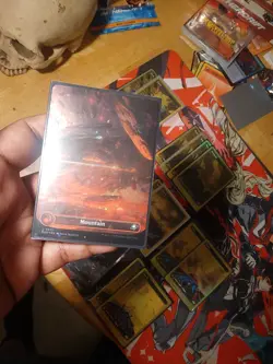 Mtg Basic Land Lot Gold Foil And Galaxy Foil - Image 5