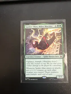 Magic The Gathering MTG Spiderman Spider-Man, Miles Morales Mythic Rare M0018 - Image 1