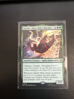 Magic The Gathering MTG Spiderman Spider-Man, Miles Morales Mythic Rare M0018 - Image 2