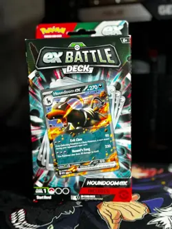 Pokemon ex Battle Deck HOUNDOOM EX Factory Sealed Box Ready To Play Deck - Image 1