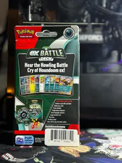 Pokemon ex Battle Deck HOUNDOOM EX Factory Sealed Box Ready To Play Deck - Image 4