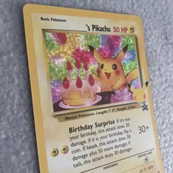 Birthday Pikachu 24 Holo Rare Pokemon Celebrations 25th Anniversary M/NM - Image 3