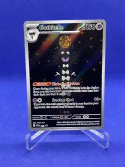 Gothitelle 211 SVP Pokemon Scarlet Violet Black Bolt Tech Sticker Promo Mint NM - Image 1
