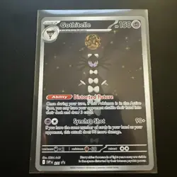 Gothitelle 211 SVP Pokemon Scarlet Violet Black Bolt Tech Sticker Promo Mint NM - Image 1