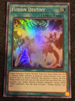 Yugioh! VLP Fusion Destiny - DANE-EN054 - Super Rare - 1st Edition - Image 1