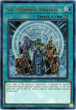 Yugioh! Six Samurai United - RA03-EN054 - Prismatic Ultimate Rare (PUR) - NM/M - Image 1