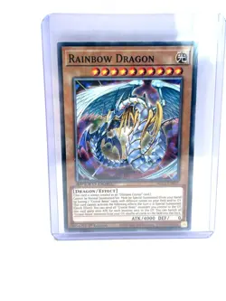 Yugioh! Rainbow Dragon - SGX1-ENF01 - Secret Rare - 1st Edition Near Mint, Engli - Image 1
