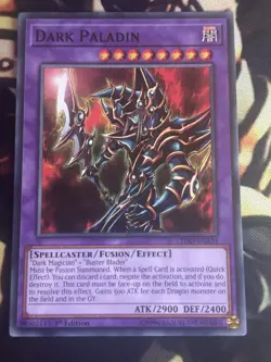 Yugioh: Dark Paladin - 1st Edition Alternate Artwork Card - Near Mint - Image 1