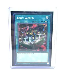 1x (EX) Toon World - SRL-076 - Super Rare - Unlimited Edition YuGiOh - Image 1