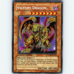 Yugioh Victory Dragon JUMP-EN011 Limited Edition Secret Rare Holo - NM 💎 - Image 1