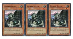 Yugioh- 3X Dummy Golem - Common - Unlimited - TLM-EN016 - Near Mint - Image 1