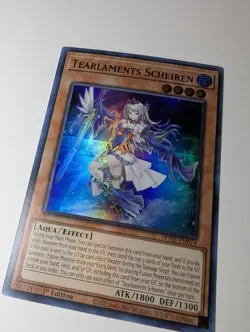 Tearlaments Scheiren - POTE-EN014 Super Rare 1st ed NM Yugioh Card - Image 2