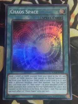Yugioh: Chaos Space - TOCH-EN009 - Super Rare - Unlimited - NM - Image 1