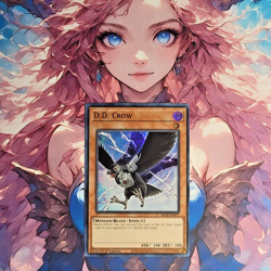 Yugioh - DD Crow - BLCR-EN077 - Ultra Rare - 1st Edition - Near Mint - Image 1