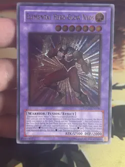 Yugioh: Elemental Hero Glow Neos - STON-EN036 - Ultimate Rare - Unlimited - NM - Image 3