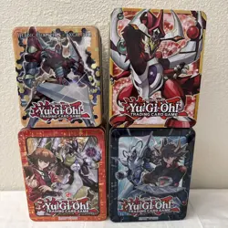 YuGiOh Empty Collectible Tins Collection Lot of 4 - Image 1