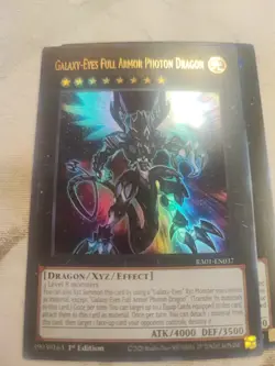 Yugioh! - Galaxy-Eyes Full Armor Photon Dragon- Ultra Rare - RA01-EN037 - NM/M - Image 1