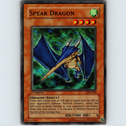 Yugioh Spear Dragon LOD-035 1st Edition Super Rare Holo - LP-NM 💎 - Image 1