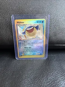 Pokemon TCG Wailmer Reverse Holo EX Ruby and Sapphire Card 48/109 - Image 1