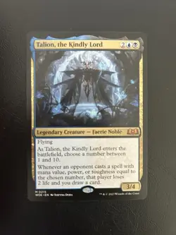 Talion, the Kindly Lord Wilds of Eldraine Regular Mythic Rare Mtg 215 - Image 1