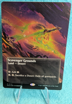x1 Scavenger Grounds - (Galaxy Foil) (Borderless) - MTG Edge of Eternities: #172 - Image 1