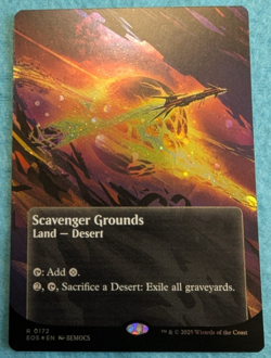 x1 Scavenger Grounds - (Galaxy Foil) (Borderless) - MTG Edge of Eternities: #172 - Image 2