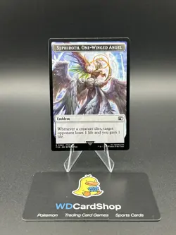 MTG Final Fantasy TOKEN Sephiroth One-Winged Angel #0024 Robot Warrior #0012 - Image 1
