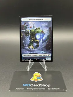 MTG Final Fantasy TOKEN Sephiroth One-Winged Angel #0024 Robot Warrior #0012 - Image 2