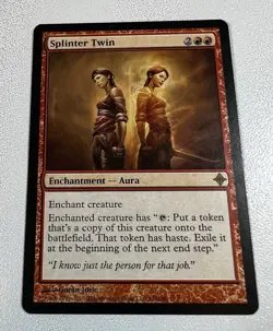 MTG Rare Famous Original Splinter Twin Rise of the Eldrazi ROE Regular English - Image 1