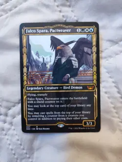 MTG Falco Spara, Pactweaver (Showcase) Streets of New Capenna Regular - Image 2