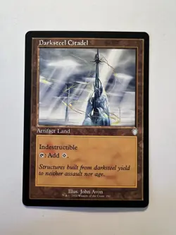Darksteel Citadel - RETRO FRAME - MTG The Brothers' War: Commander - NM - Image 1