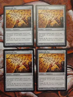 Spidersilk Net Zendikar ZEN X4 (Playset) MTG Magic the Gathering - Image 1