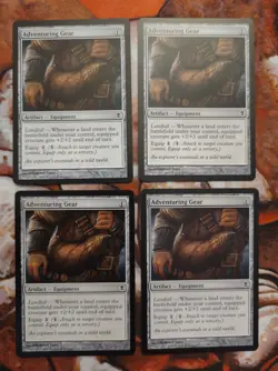 Adventuring Gear Zendikar ZEN X4 (Playset) MTG Magic the Gathering - Image 1