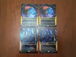 Mtg Edge of Eternities Stellar Sights Mana Confluence x2 ( 1 Foil) & 1 Other - Image 1