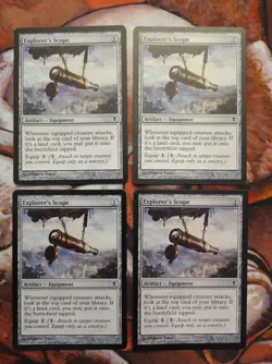Explorer's Scope Zendikar ZEN X4 (Playset) MTG Magic the Gathering - Image 1