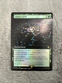 Sphere Grid - Final Fantasy Foil Extended Art MTG 0123 - Image 1