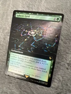Sphere Grid - Final Fantasy Foil Extended Art MTG 0123 - Image 2