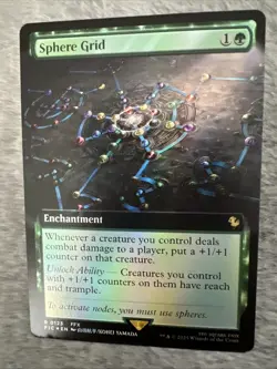 Sphere Grid - Final Fantasy Foil Extended Art MTG 0123 - Image 4